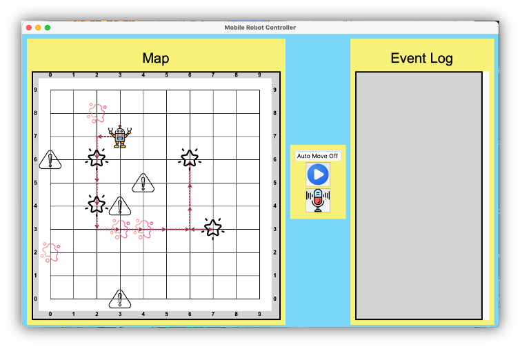 Screenshot of Path Finding Interface