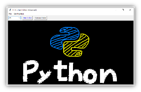 Screenshot of Drawing Canvas Interface